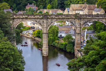 Fototapeta premium Knaresborough Viaduct in Yorkshire, UK