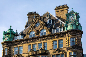 Fototapeta premium Emerson Chambers Building in Newcastle upon Tyne, UK