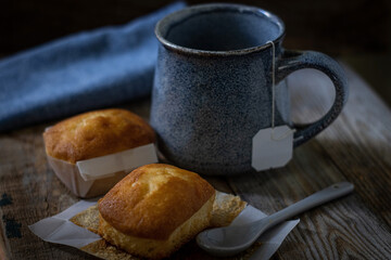 a cup of tea and biscuits