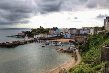 Obraz premium Tenby harbor