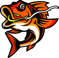 The Fish gets Angry when It's Hooked