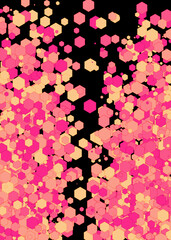 Colorful Universe Distribution Computational Generative Art background illustration