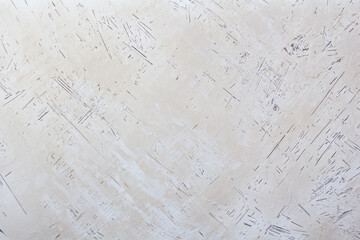 Decorative plaster effect on wall. background. copy space