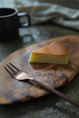【縦位置】チーズケーキ
