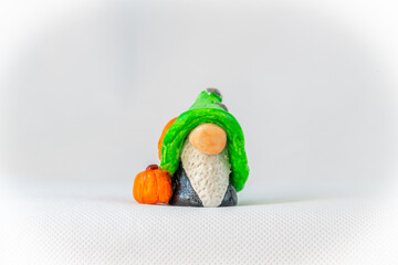 Frankenstein Gnome on a White Background