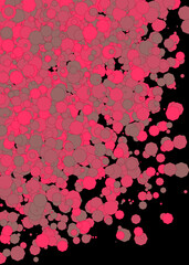 Colorful Universe Distribution Computational Generative Art background illustration