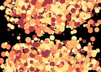 Colorful Universe Distribution Computational Generative Art background illustration