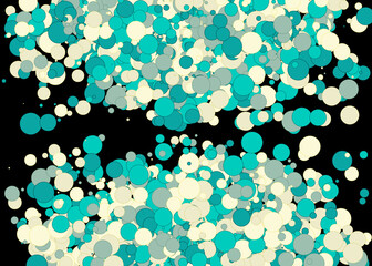Colorful Universe Distribution Computational Generative Art background illustration