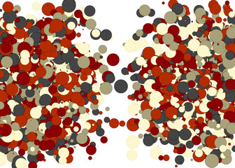 Colorful Universe Distribution Computational Generative Art background illustration