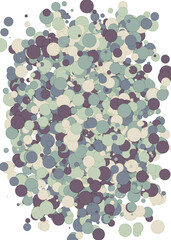 Colorful Universe Distribution Computational Generative Art background illustration