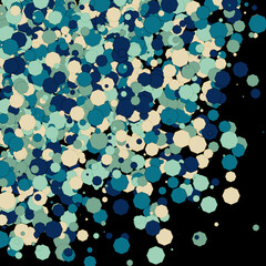 Colorful Universe Distribution Computational Generative Art background illustration