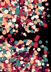 Colorful Universe Distribution Computational Generative Art background illustration