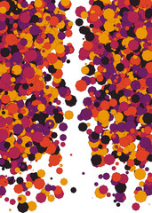 Colorful Universe Distribution Computational Generative Art background illustration