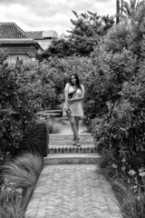 Secret Garden Morocco Black and White