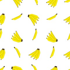 Fototapeta na wymiar vector bananas print. seamless print of bananas for clothing or print