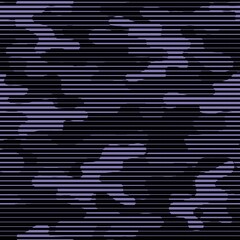 purple Camouflage texture seamless. Abstract military camouflage background for fabric. Vector illustration
