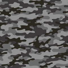 military grey camouflage print seamless vector pattern. green background .modern.