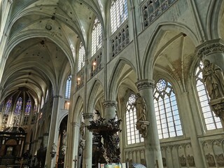 interior of a cathedral