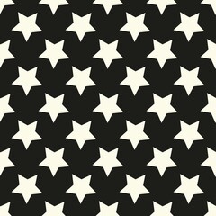 vector star print. seamless star print for clothing or print