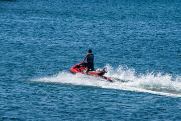 jet ski action