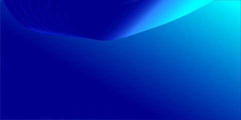 Abstract  Blue Background With Lines