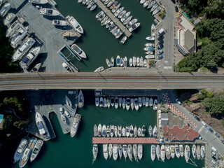 Port De La Rague Marina France Aerial View