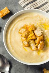 Healthy Homemade Cauliflower Soup