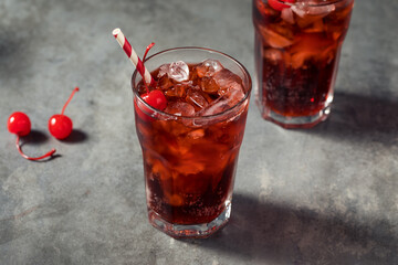 Cold Refreshing Cherry Cola