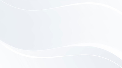 シンプルなウェーブ　背景素材（ブルーグレー）