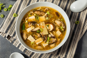 Homemade Chinese Hot and Sour Soup