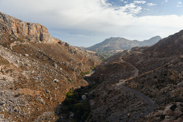 landscape with sky and clouds