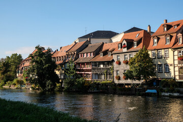 Fototapeta na wymiar klein Venedig in Bamberg