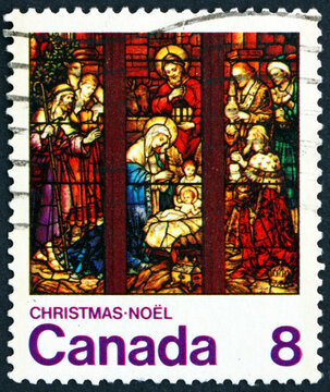 Postage stamp Canada 1976 Nativity, St. Michaels, Toronto