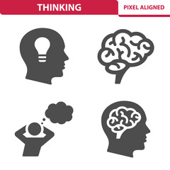 Thinking - Mental Health Icons