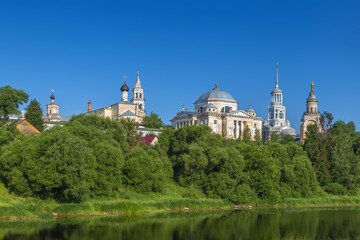 Fototapeta na wymiar Novotorzhsky Borisoglebsky Monastery, Torzhok, Russia