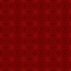 Ornate Seamless Pattern Abstract Art