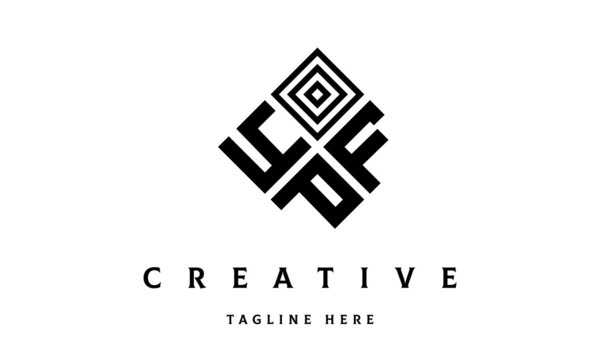 YFP rectangle three latter logo vector