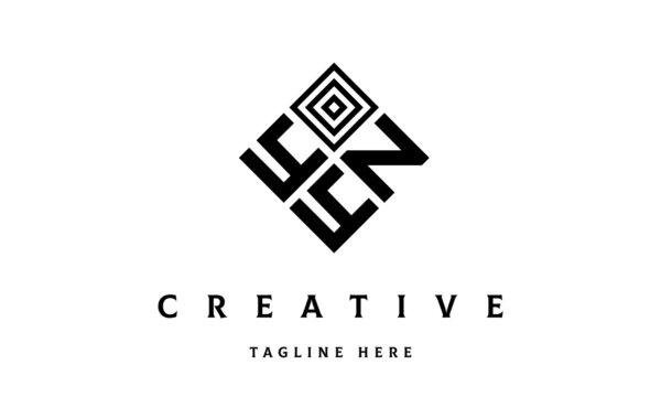 YNY rectangle three latter logo vector