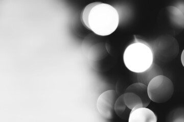 Blurred lights abstract background. Christmas holiday defocused bokeh