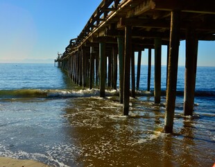 Pier on the ocean