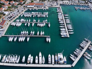 Marina in Pirovac, Croatia