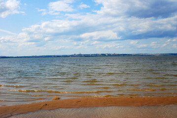 View of the opposite shore