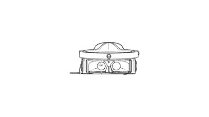 Virtual Reality Headset Illustration