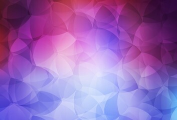 Light Blue, Red vector abstract mosaic backdrop.