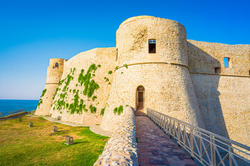 Castello Aragonese, Aragon Castle in Ortona, Trabocchi Coast, Abruzzo, Italy