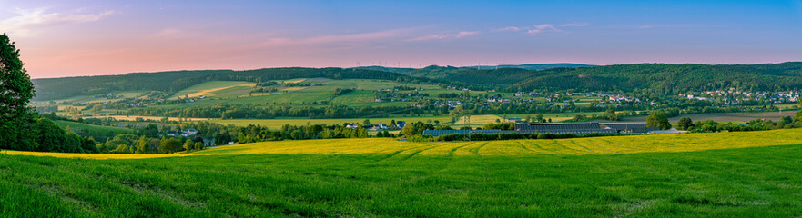 Obraz premium Blick auf Olbernhau