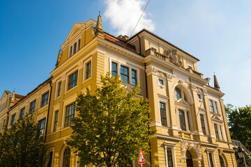 wunderschönes Altbau renoviert in München, Fassade