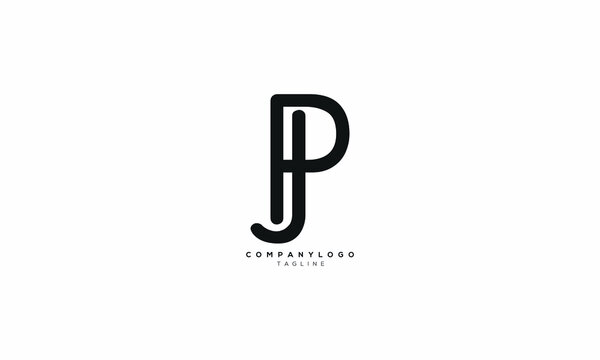 PHJ, PJH, HJP, Abstract initial monogram letter alphabet logo design