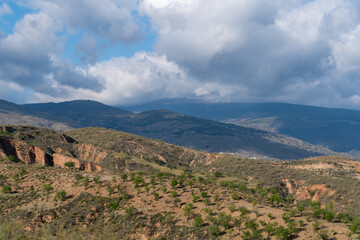 mountainous landscape in southern Spain