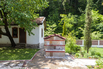 Orthodox Divotino Monastery at Lyulin Mountain, Bulgaria